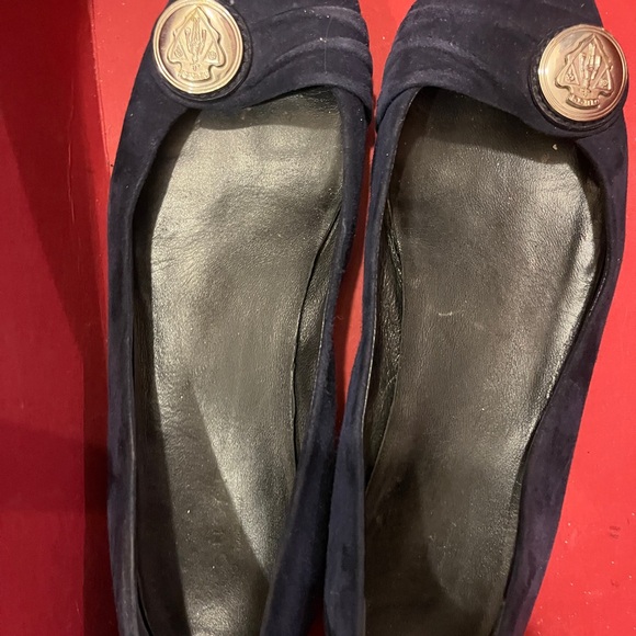 Authentic Vintage Navy Suede Gucci Flat Driving - Picture 7 of 7